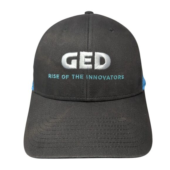 GED Rise of The Innovators Gray One Size Adjustable Embroidered 6 Panel Intuit - Picture 1 of 8